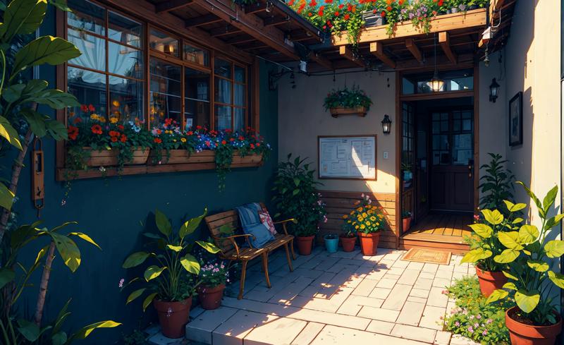 00143-234561993-balcony garden, flowers on the balcony,  front of a coffee shop with trees, spring coffee shop, view of a multi floor coffee sho.png